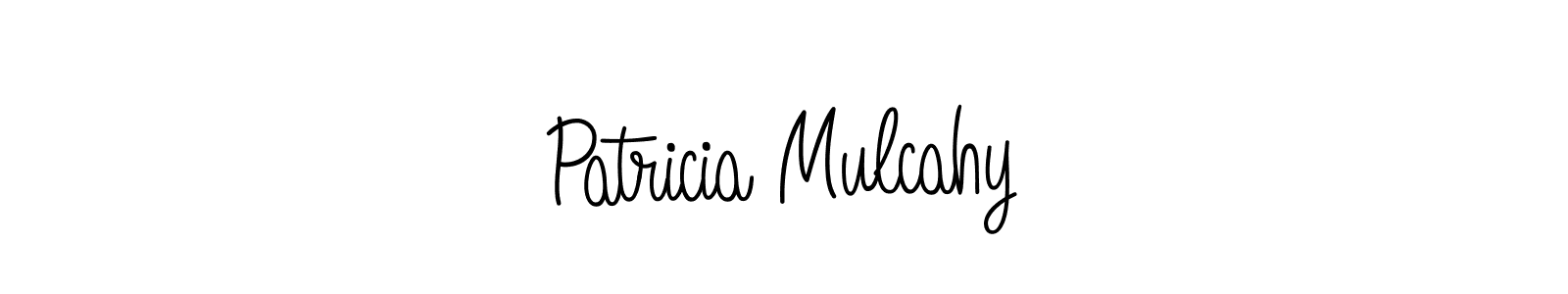 Create a beautiful signature design for name Patricia Mulcahy. With this signature (Angelique-Rose-font-FFP) fonts, you can make a handwritten signature for free. Patricia Mulcahy signature style 5 images and pictures png