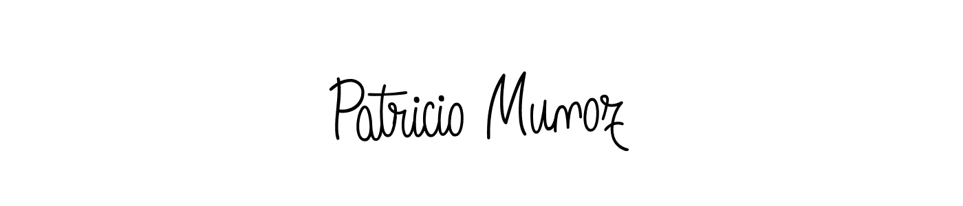 Design your own signature with our free online signature maker. With this signature software, you can create a handwritten (Angelique-Rose-font-FFP) signature for name Patricio Munoz. Patricio Munoz signature style 5 images and pictures png