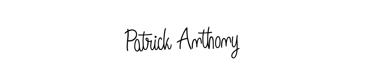 How to make Patrick Anthony signature? Angelique-Rose-font-FFP is a professional autograph style. Create handwritten signature for Patrick Anthony name. Patrick Anthony signature style 5 images and pictures png