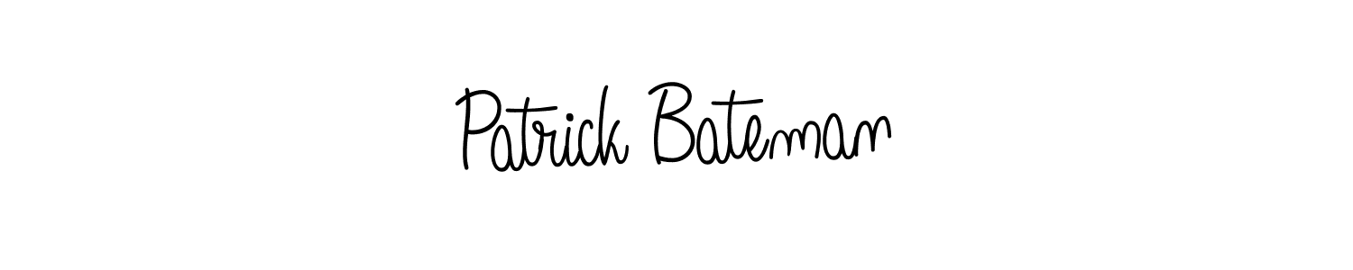 Also we have Patrick Bateman name is the best signature style. Create professional handwritten signature collection using Angelique-Rose-font-FFP autograph style. Patrick Bateman signature style 5 images and pictures png