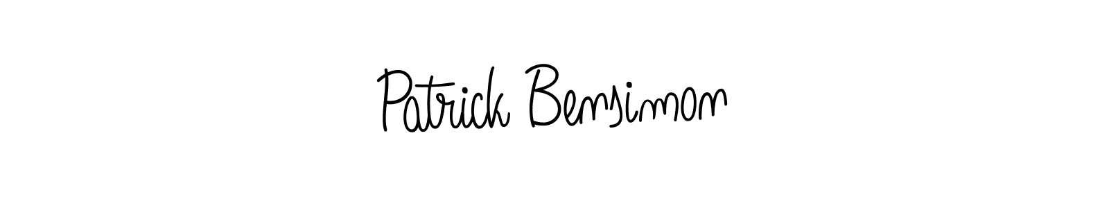 You can use this online signature creator to create a handwritten signature for the name Patrick Bensimon. This is the best online autograph maker. Patrick Bensimon signature style 5 images and pictures png