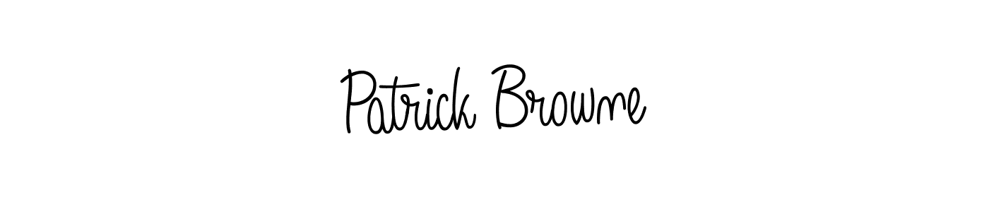 Create a beautiful signature design for name Patrick Browne. With this signature (Angelique-Rose-font-FFP) fonts, you can make a handwritten signature for free. Patrick Browne signature style 5 images and pictures png