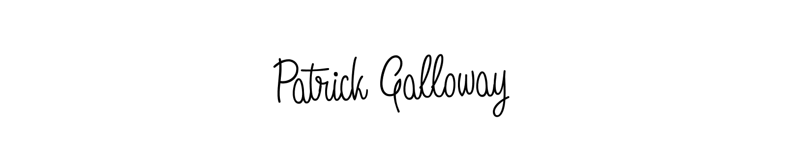 The best way (Angelique-Rose-font-FFP) to make a short signature is to pick only two or three words in your name. The name Patrick Galloway include a total of six letters. For converting this name. Patrick Galloway signature style 5 images and pictures png