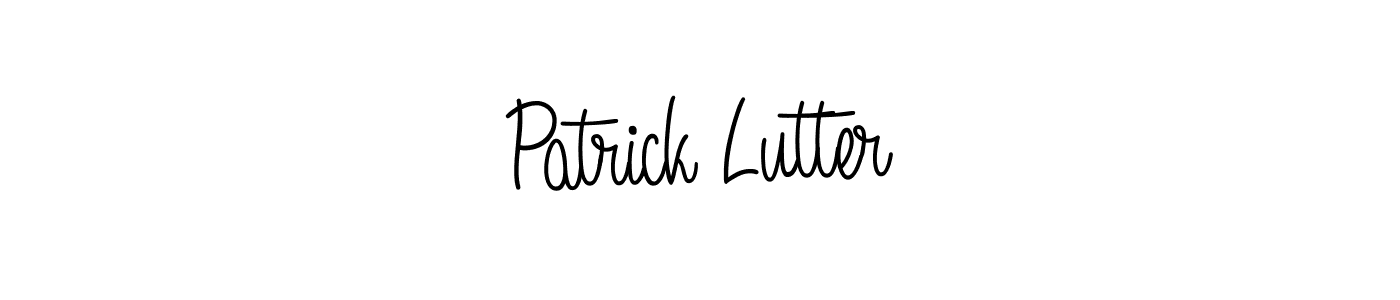 How to make Patrick Lutter signature? Angelique-Rose-font-FFP is a professional autograph style. Create handwritten signature for Patrick Lutter name. Patrick Lutter signature style 5 images and pictures png