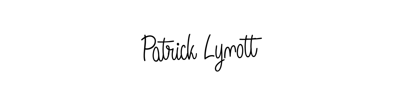 How to Draw Patrick Lynott signature style? Angelique-Rose-font-FFP is a latest design signature styles for name Patrick Lynott. Patrick Lynott signature style 5 images and pictures png