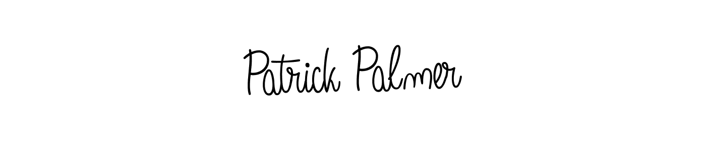 The best way (Angelique-Rose-font-FFP) to make a short signature is to pick only two or three words in your name. The name Patrick Palmer include a total of six letters. For converting this name. Patrick Palmer signature style 5 images and pictures png