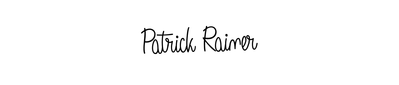 Angelique-Rose-font-FFP is a professional signature style that is perfect for those who want to add a touch of class to their signature. It is also a great choice for those who want to make their signature more unique. Get Patrick Rainer name to fancy signature for free. Patrick Rainer signature style 5 images and pictures png
