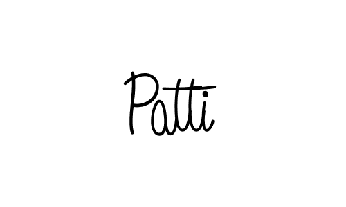 How to make Patti signature? Angelique-Rose-font-FFP is a professional autograph style. Create handwritten signature for Patti name. Patti signature style 5 images and pictures png