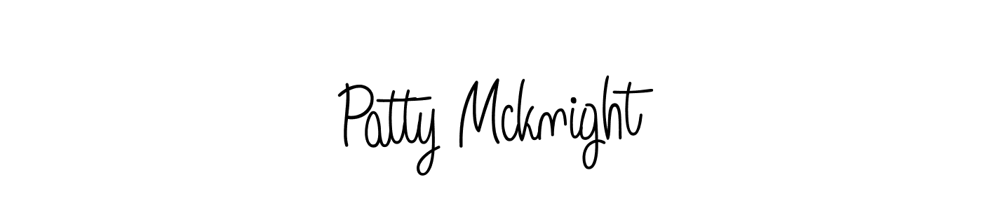 Also we have Patty Mcknight name is the best signature style. Create professional handwritten signature collection using Angelique-Rose-font-FFP autograph style. Patty Mcknight signature style 5 images and pictures png