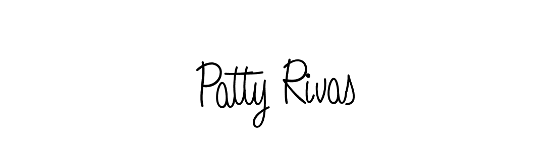 How to make Patty Rivas name signature. Use Angelique-Rose-font-FFP style for creating short signs online. This is the latest handwritten sign. Patty Rivas signature style 5 images and pictures png