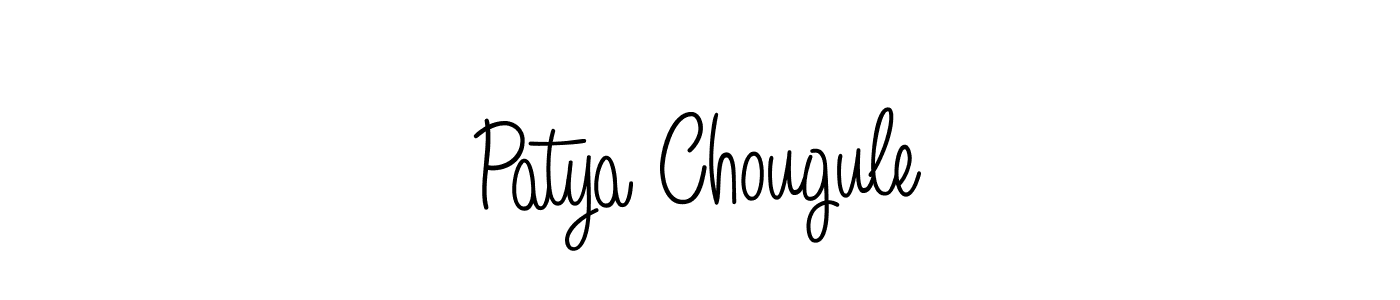 Also You can easily find your signature by using the search form. We will create Patya Chougule name handwritten signature images for you free of cost using Angelique-Rose-font-FFP sign style. Patya Chougule signature style 5 images and pictures png