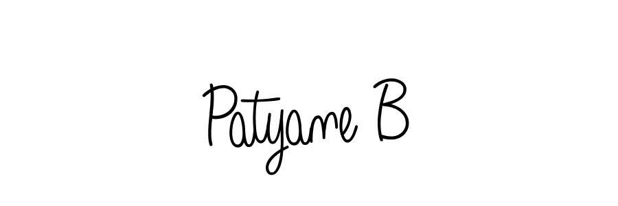 Similarly Angelique-Rose-font-FFP is the best handwritten signature design. Signature creator online .You can use it as an online autograph creator for name Patyane B. Patyane B signature style 5 images and pictures png