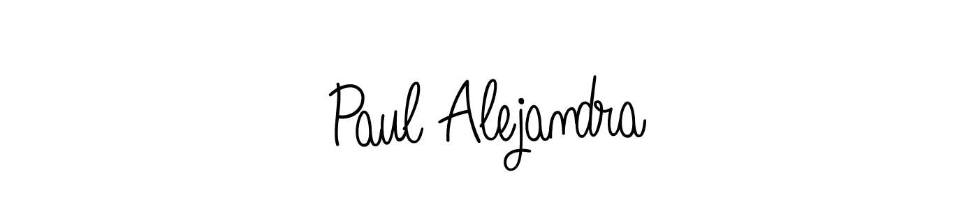 How to Draw Paul Alejandra signature style? Angelique-Rose-font-FFP is a latest design signature styles for name Paul Alejandra. Paul Alejandra signature style 5 images and pictures png