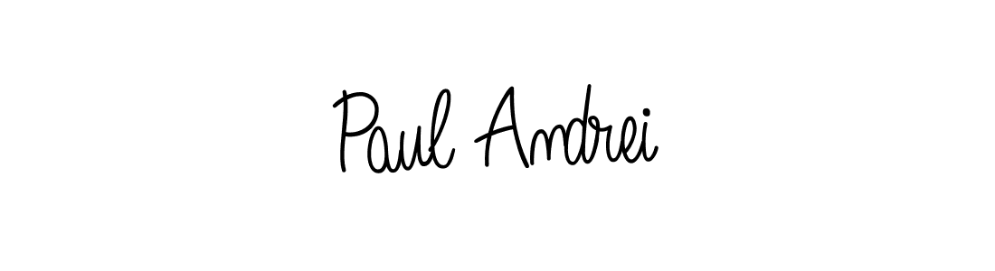Design your own signature with our free online signature maker. With this signature software, you can create a handwritten (Angelique-Rose-font-FFP) signature for name Paul Andrei. Paul Andrei signature style 5 images and pictures png