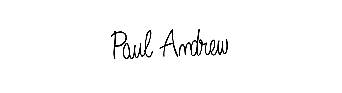 Angelique-Rose-font-FFP is a professional signature style that is perfect for those who want to add a touch of class to their signature. It is also a great choice for those who want to make their signature more unique. Get Paul Andrew name to fancy signature for free. Paul Andrew signature style 5 images and pictures png
