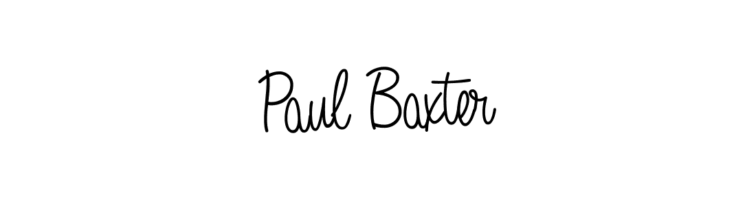 Make a beautiful signature design for name Paul Baxter. Use this online signature maker to create a handwritten signature for free. Paul Baxter signature style 5 images and pictures png