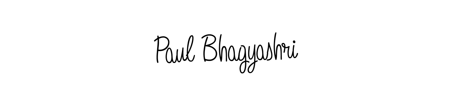 Make a short Paul Bhagyashri signature style. Manage your documents anywhere anytime using Angelique-Rose-font-FFP. Create and add eSignatures, submit forms, share and send files easily. Paul Bhagyashri signature style 5 images and pictures png
