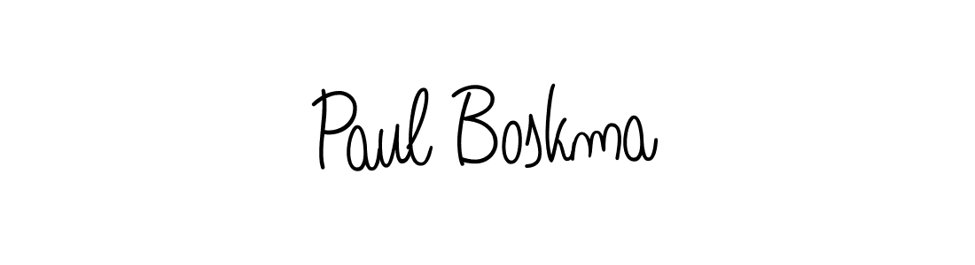 Once you've used our free online signature maker to create your best signature Angelique-Rose-font-FFP style, it's time to enjoy all of the benefits that Paul Boskma name signing documents. Paul Boskma signature style 5 images and pictures png