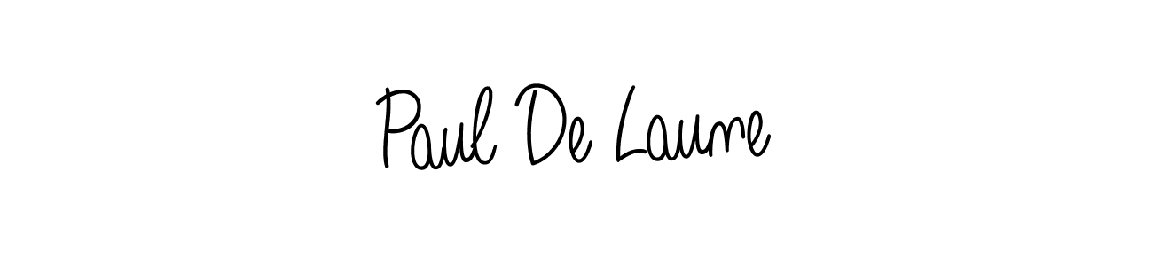 Best and Professional Signature Style for Paul De Laune. Angelique-Rose-font-FFP Best Signature Style Collection. Paul De Laune signature style 5 images and pictures png