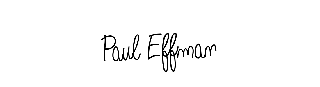 Make a beautiful signature design for name Paul Effman. With this signature (Angelique-Rose-font-FFP) style, you can create a handwritten signature for free. Paul Effman signature style 5 images and pictures png