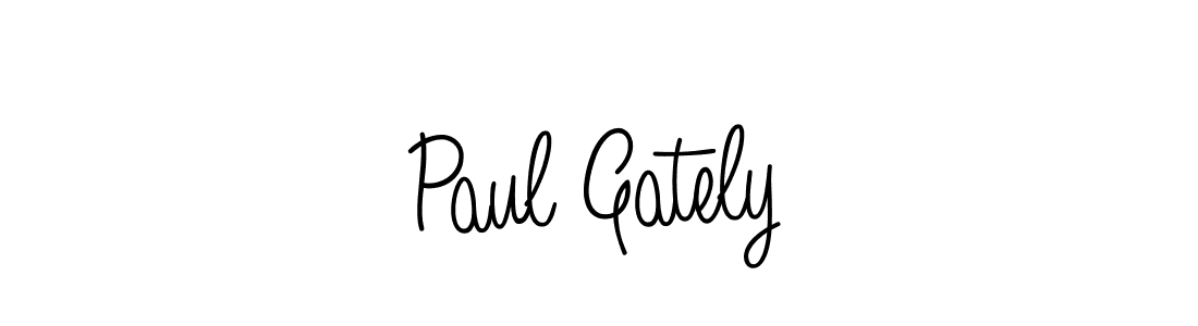 Also we have Paul Gately name is the best signature style. Create professional handwritten signature collection using Angelique-Rose-font-FFP autograph style. Paul Gately signature style 5 images and pictures png