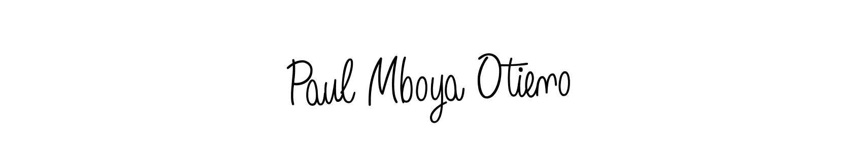 Make a beautiful signature design for name Paul Mboya Otieno. Use this online signature maker to create a handwritten signature for free. Paul Mboya Otieno signature style 5 images and pictures png