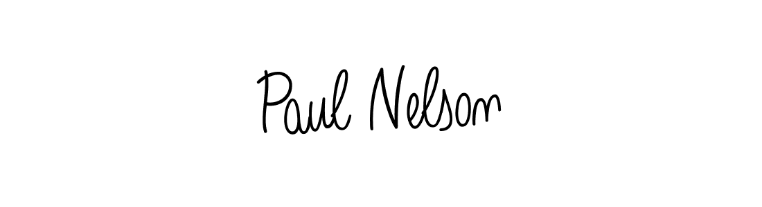 Make a beautiful signature design for name Paul Nelson. With this signature (Angelique-Rose-font-FFP) style, you can create a handwritten signature for free. Paul Nelson signature style 5 images and pictures png