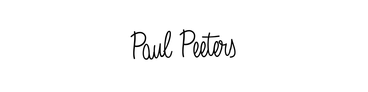 Make a beautiful signature design for name Paul Peeters. Use this online signature maker to create a handwritten signature for free. Paul Peeters signature style 5 images and pictures png