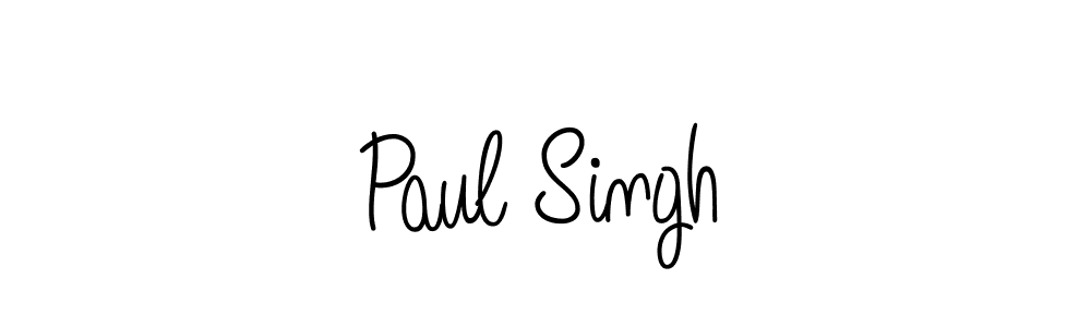 Make a beautiful signature design for name Paul Singh. With this signature (Angelique-Rose-font-FFP) style, you can create a handwritten signature for free. Paul Singh signature style 5 images and pictures png