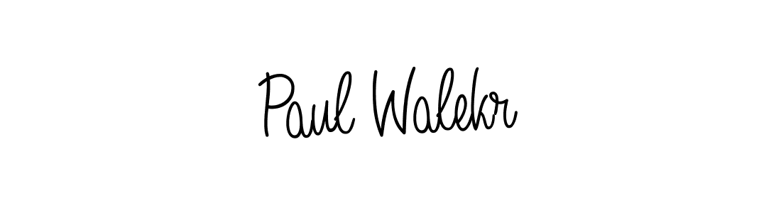 How to make Paul Walekr signature? Angelique-Rose-font-FFP is a professional autograph style. Create handwritten signature for Paul Walekr name. Paul Walekr signature style 5 images and pictures png