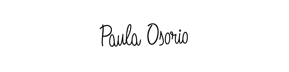 Also we have Paula Osorio name is the best signature style. Create professional handwritten signature collection using Angelique-Rose-font-FFP autograph style. Paula Osorio signature style 5 images and pictures png