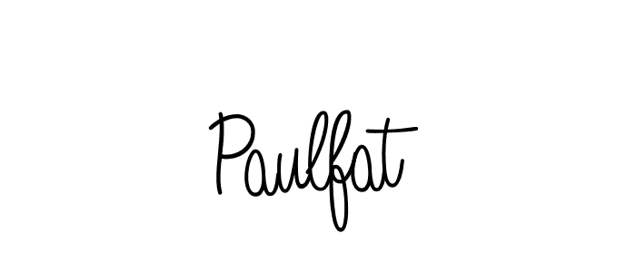 How to Draw Paulfat signature style? Angelique-Rose-font-FFP is a latest design signature styles for name Paulfat. Paulfat signature style 5 images and pictures png