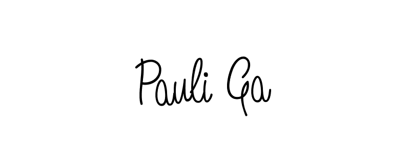 It looks lik you need a new signature style for name Pauli Ga. Design unique handwritten (Angelique-Rose-font-FFP) signature with our free signature maker in just a few clicks. Pauli Ga signature style 5 images and pictures png