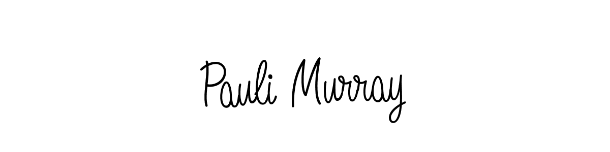 How to make Pauli Murray signature? Angelique-Rose-font-FFP is a professional autograph style. Create handwritten signature for Pauli Murray name. Pauli Murray signature style 5 images and pictures png