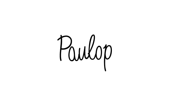 Make a beautiful signature design for name Paulop. Use this online signature maker to create a handwritten signature for free. Paulop signature style 5 images and pictures png