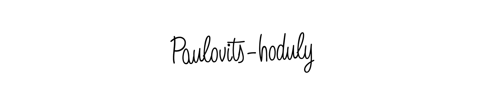 Make a beautiful signature design for name Paulovits-hoduly. Use this online signature maker to create a handwritten signature for free. Paulovits-hoduly signature style 5 images and pictures png