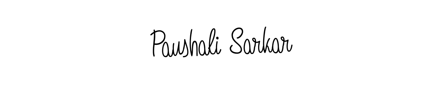 Similarly Angelique-Rose-font-FFP is the best handwritten signature design. Signature creator online .You can use it as an online autograph creator for name Paushali Sarkar. Paushali Sarkar signature style 5 images and pictures png