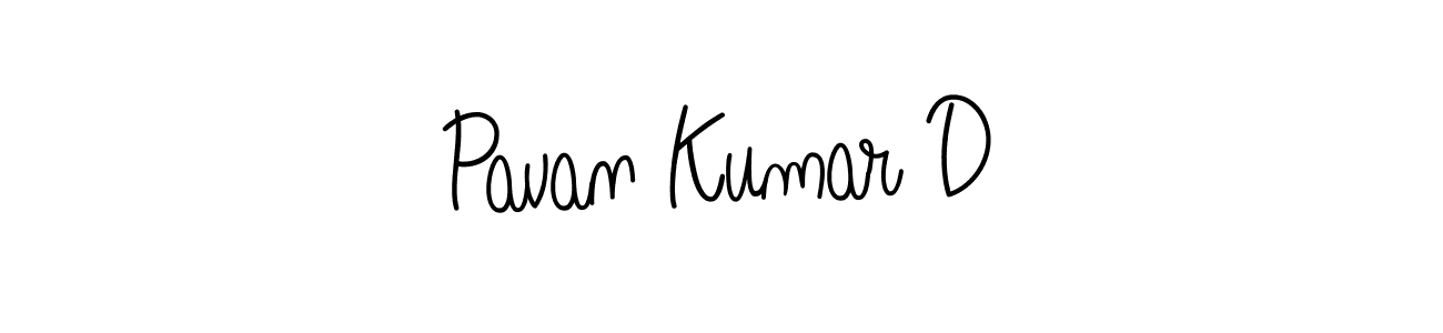 You should practise on your own different ways (Angelique-Rose-font-FFP) to write your name (Pavan Kumar D) in signature. don't let someone else do it for you. Pavan Kumar D signature style 5 images and pictures png