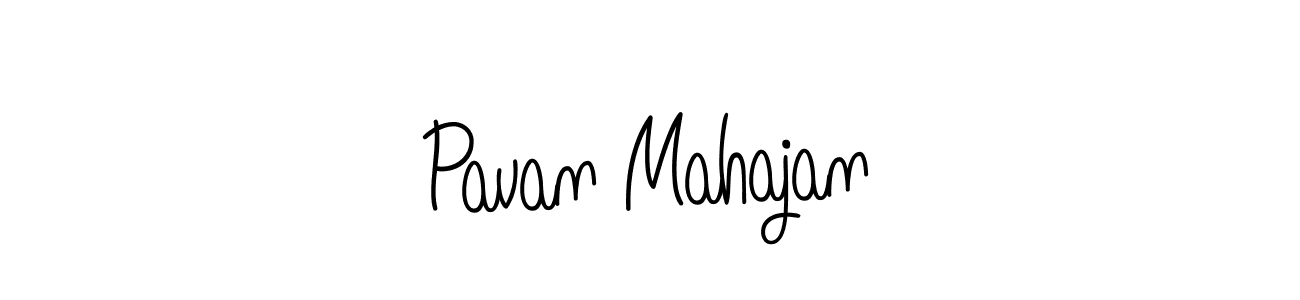 Best and Professional Signature Style for Pavan Mahajan. Angelique-Rose-font-FFP Best Signature Style Collection. Pavan Mahajan signature style 5 images and pictures png