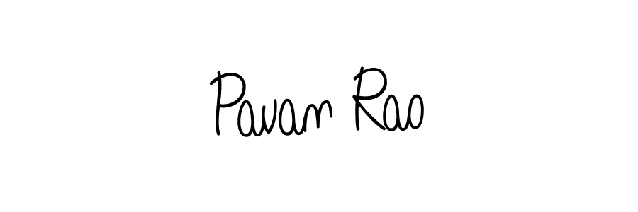 Best and Professional Signature Style for Pavan Rao. Angelique-Rose-font-FFP Best Signature Style Collection. Pavan Rao signature style 5 images and pictures png