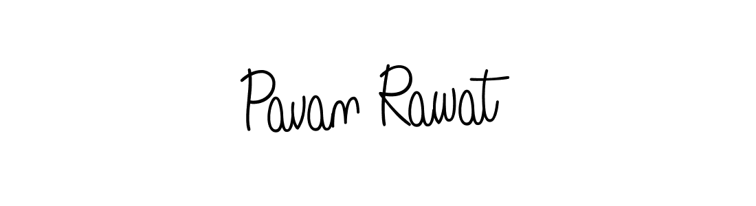 The best way (Angelique-Rose-font-FFP) to make a short signature is to pick only two or three words in your name. The name Pavan Rawat include a total of six letters. For converting this name. Pavan Rawat signature style 5 images and pictures png