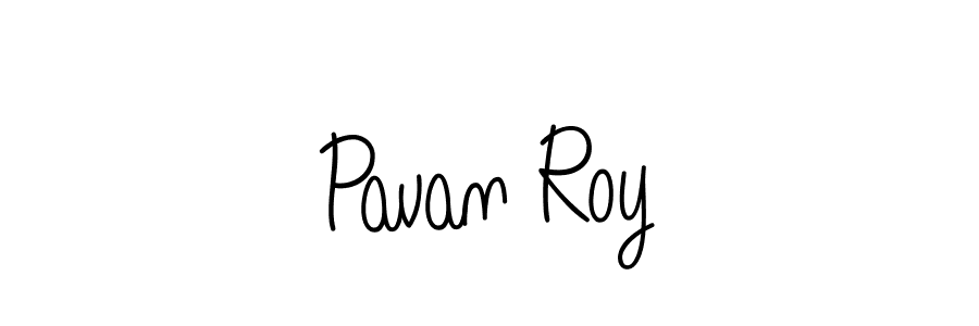 Create a beautiful signature design for name Pavan Roy. With this signature (Angelique-Rose-font-FFP) fonts, you can make a handwritten signature for free. Pavan Roy signature style 5 images and pictures png