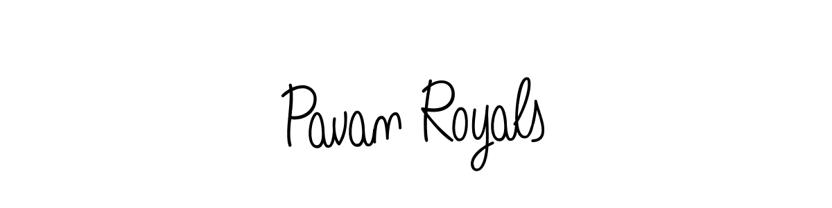 The best way (Angelique-Rose-font-FFP) to make a short signature is to pick only two or three words in your name. The name Pavan Royals include a total of six letters. For converting this name. Pavan Royals signature style 5 images and pictures png