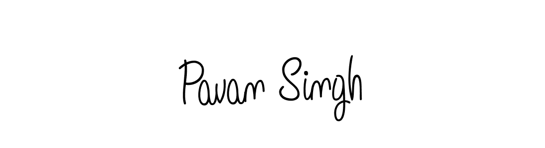 Create a beautiful signature design for name Pavan Singh. With this signature (Angelique-Rose-font-FFP) fonts, you can make a handwritten signature for free. Pavan Singh signature style 5 images and pictures png