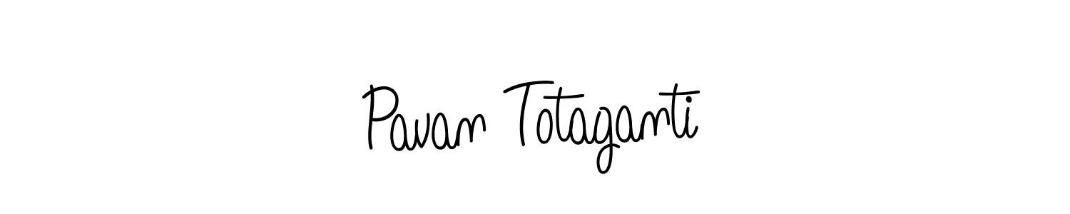 Best and Professional Signature Style for Pavan Totaganti. Angelique-Rose-font-FFP Best Signature Style Collection. Pavan Totaganti signature style 5 images and pictures png