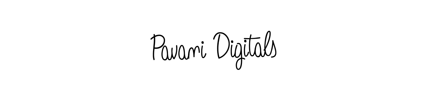 How to make Pavani Digitals name signature. Use Angelique-Rose-font-FFP style for creating short signs online. This is the latest handwritten sign. Pavani Digitals signature style 5 images and pictures png