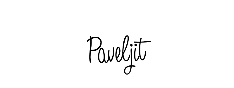 How to Draw Paveljit signature style? Angelique-Rose-font-FFP is a latest design signature styles for name Paveljit. Paveljit signature style 5 images and pictures png