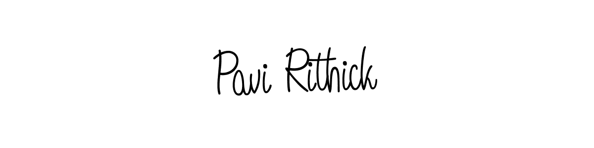 It looks lik you need a new signature style for name Pavi Rithick. Design unique handwritten (Angelique-Rose-font-FFP) signature with our free signature maker in just a few clicks. Pavi Rithick signature style 5 images and pictures png