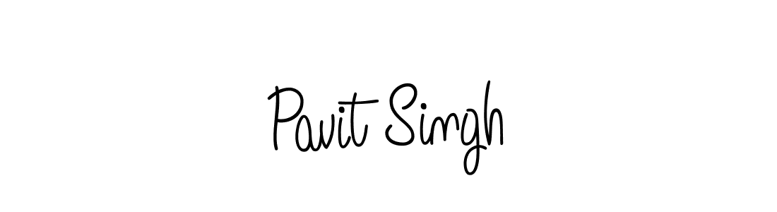 You should practise on your own different ways (Angelique-Rose-font-FFP) to write your name (Pavit Singh) in signature. don't let someone else do it for you. Pavit Singh signature style 5 images and pictures png