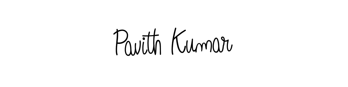 Also we have Pavith Kumar name is the best signature style. Create professional handwritten signature collection using Angelique-Rose-font-FFP autograph style. Pavith Kumar signature style 5 images and pictures png